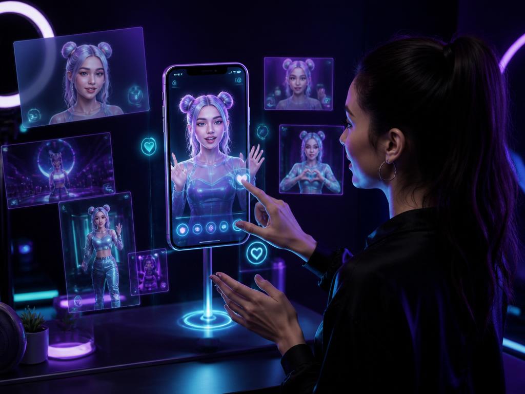 AI Influencer Videos showcase